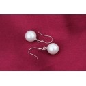 earrings melany white pearls